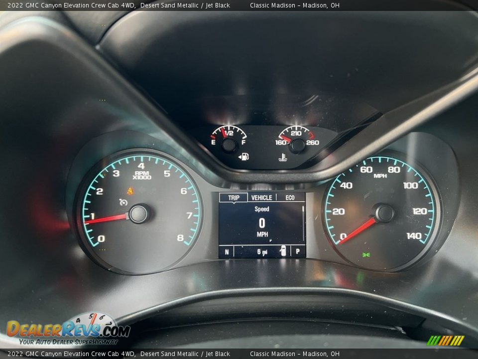 2022 GMC Canyon Elevation Crew Cab 4WD Gauges Photo #10