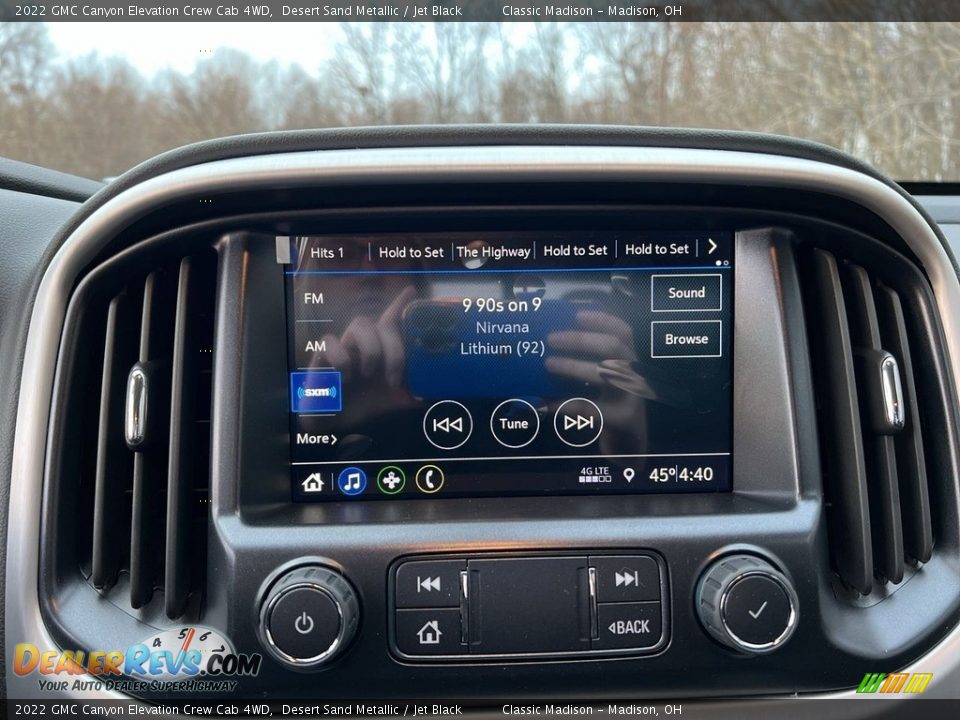 Controls of 2022 GMC Canyon Elevation Crew Cab 4WD Photo #11