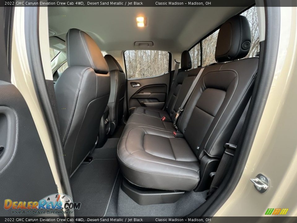 Rear Seat of 2022 GMC Canyon Elevation Crew Cab 4WD Photo #16