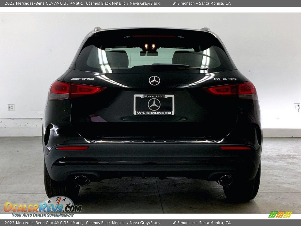 2023 Mercedes-Benz GLA AMG 35 4Matic Cosmos Black Metallic / Neva Gray/Black Photo #3