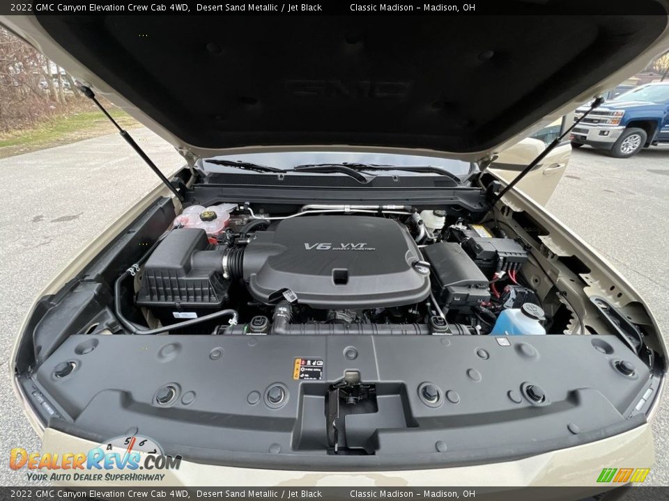 2022 GMC Canyon Elevation Crew Cab 4WD 3.6 Liter SIDI DOHC 24-Valve VVT V6 Engine Photo #19