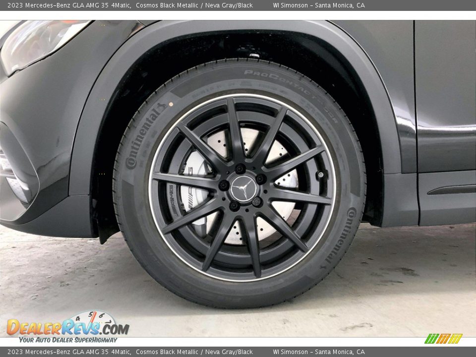 2023 Mercedes-Benz GLA AMG 35 4Matic Cosmos Black Metallic / Neva Gray/Black Photo #10