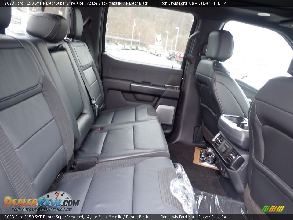 Rear Seat of 2023 Ford F150 SVT Raptor SuperCrew 4x4 Photo #10