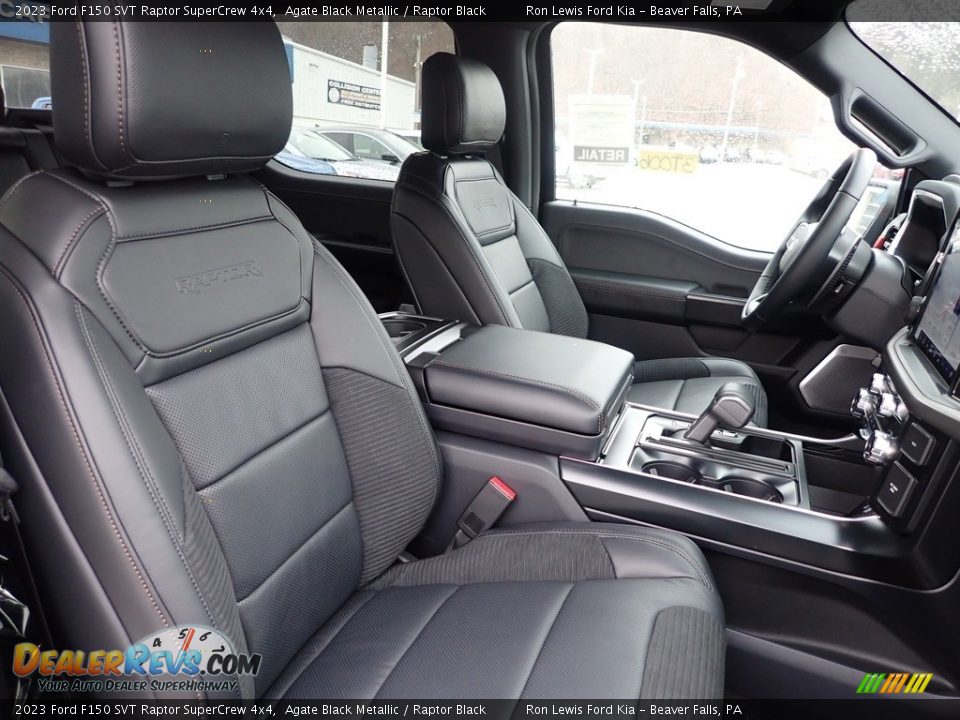 Front Seat of 2023 Ford F150 SVT Raptor SuperCrew 4x4 Photo #11