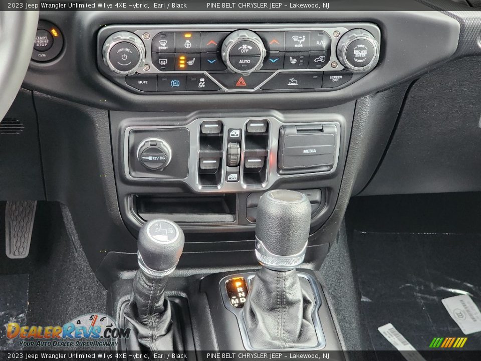 2023 Jeep Wrangler Unlimited Willys 4XE Hybrid Earl / Black Photo #10