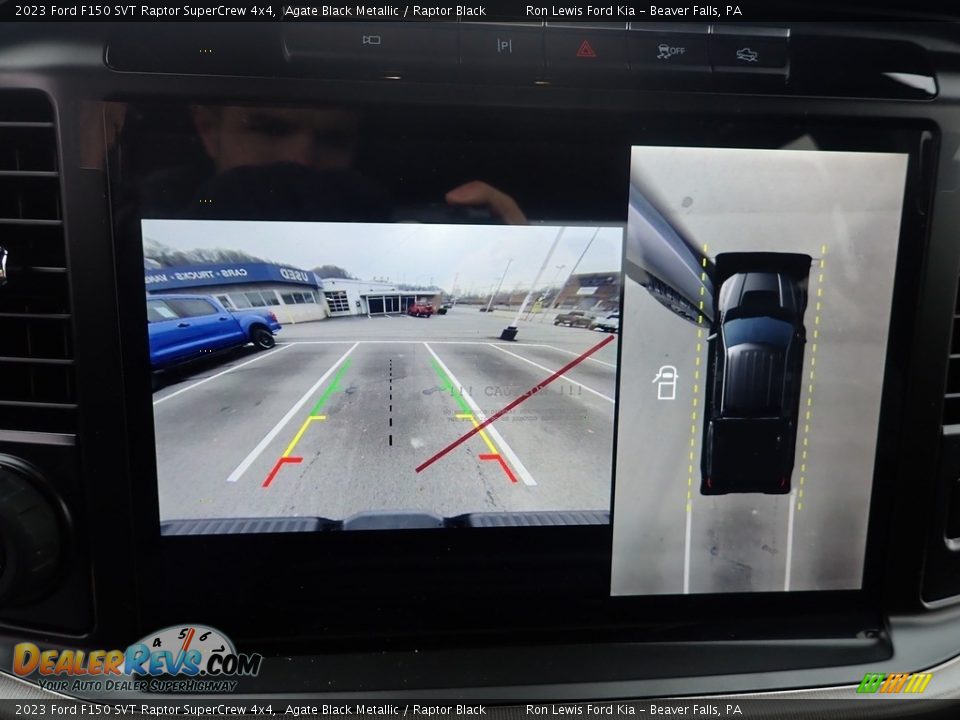 2023 Ford F150 SVT Raptor SuperCrew 4x4 Agate Black Metallic / Raptor Black Photo #18