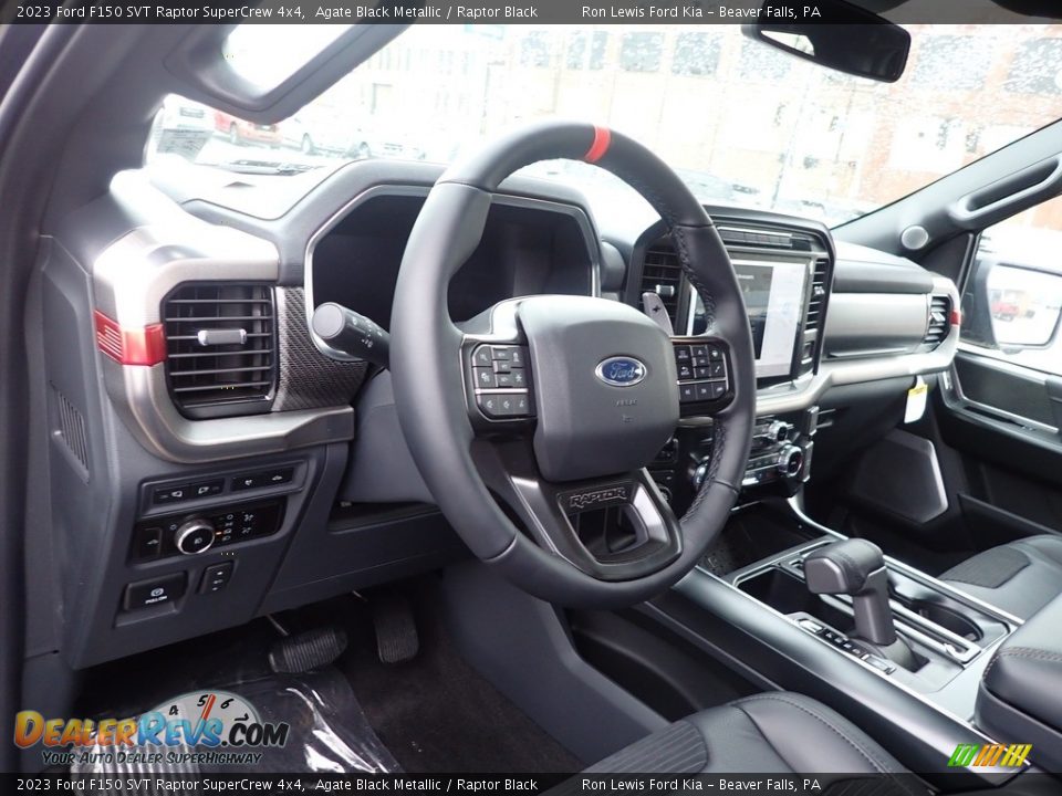 2023 Ford F150 SVT Raptor SuperCrew 4x4 Steering Wheel Photo #19