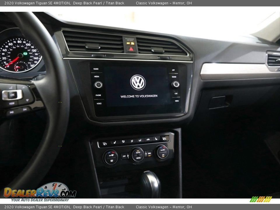 2020 Volkswagen Tiguan SE 4MOTION Deep Black Pearl / Titan Black Photo #9