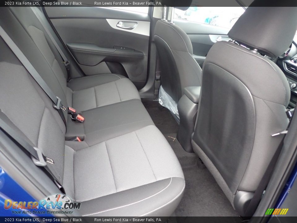 2023 Kia Forte LXS Deep Sea Blue / Black Photo #10