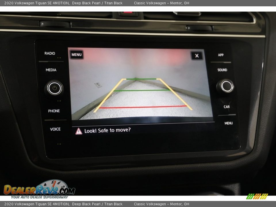 2020 Volkswagen Tiguan SE 4MOTION Deep Black Pearl / Titan Black Photo #12
