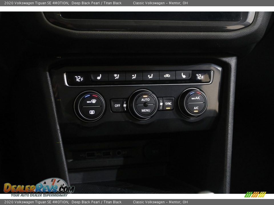 2020 Volkswagen Tiguan SE 4MOTION Deep Black Pearl / Titan Black Photo #13