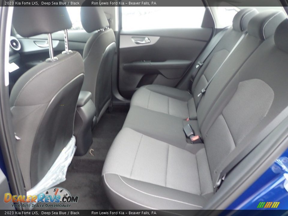 2023 Kia Forte LXS Deep Sea Blue / Black Photo #12