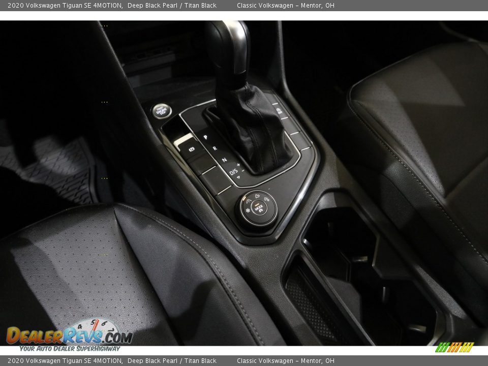2020 Volkswagen Tiguan SE 4MOTION Deep Black Pearl / Titan Black Photo #14