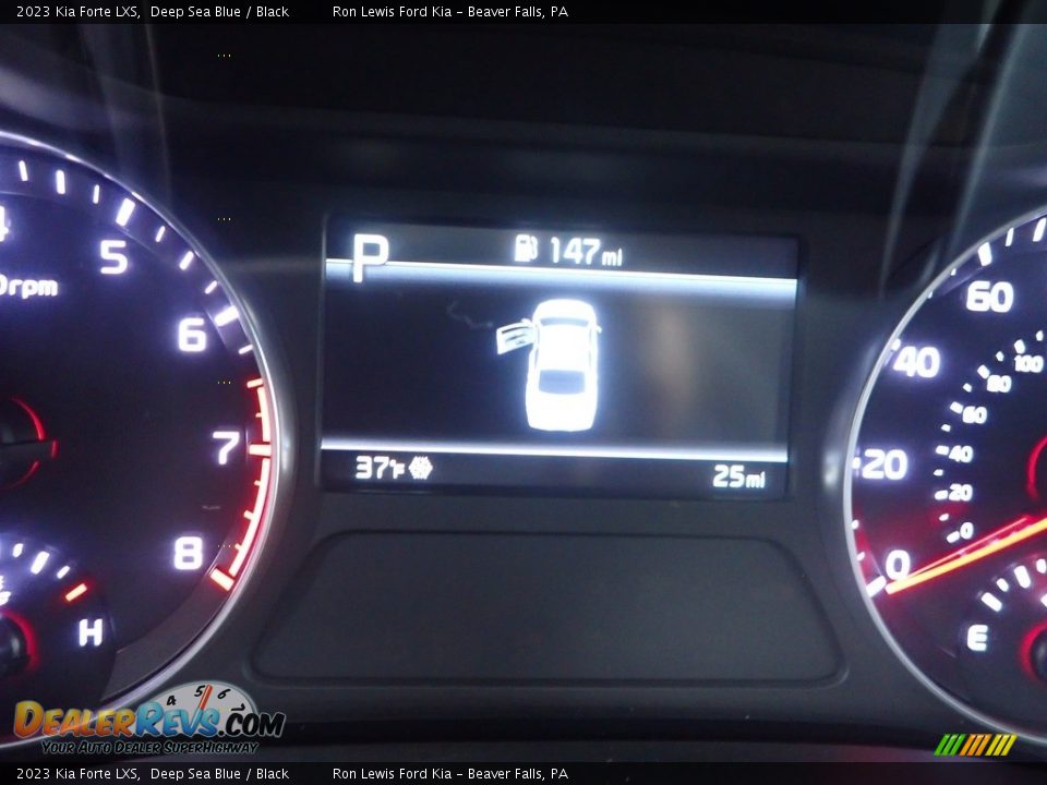2023 Kia Forte LXS Deep Sea Blue / Black Photo #16