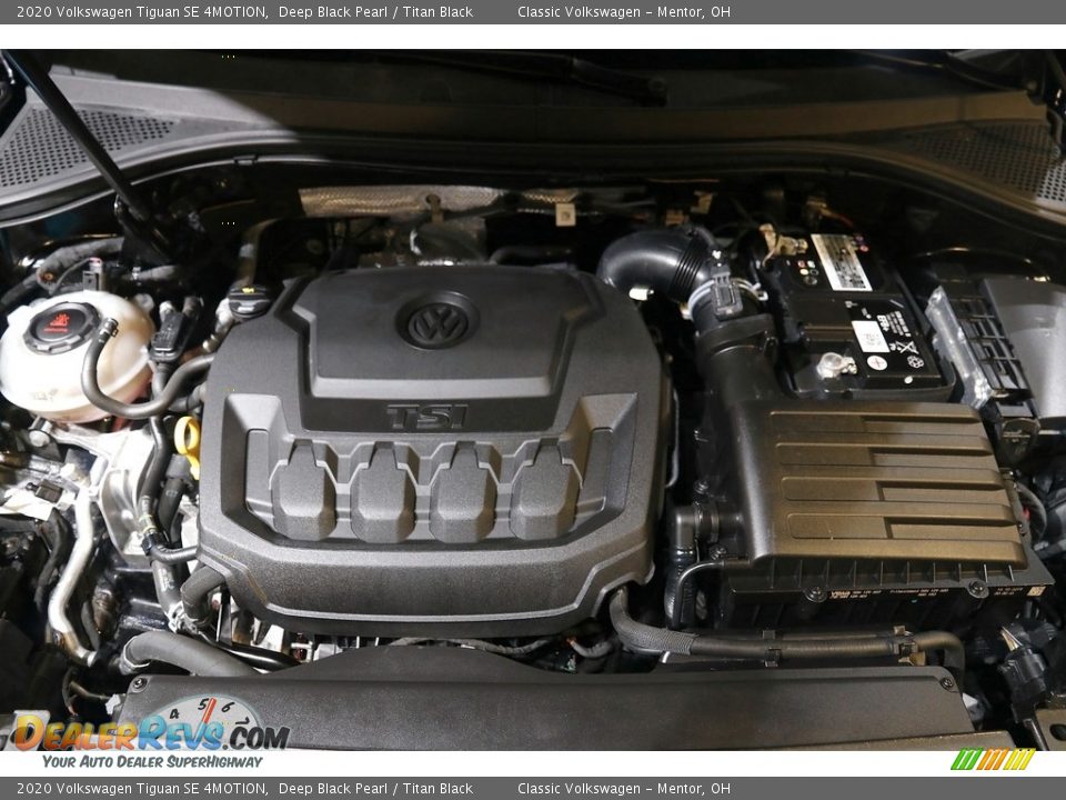 2020 Volkswagen Tiguan SE 4MOTION Deep Black Pearl / Titan Black Photo #19