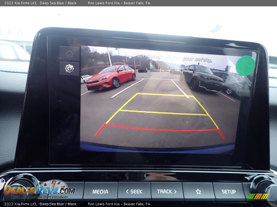 2023 Kia Forte LXS Deep Sea Blue / Black Photo #18