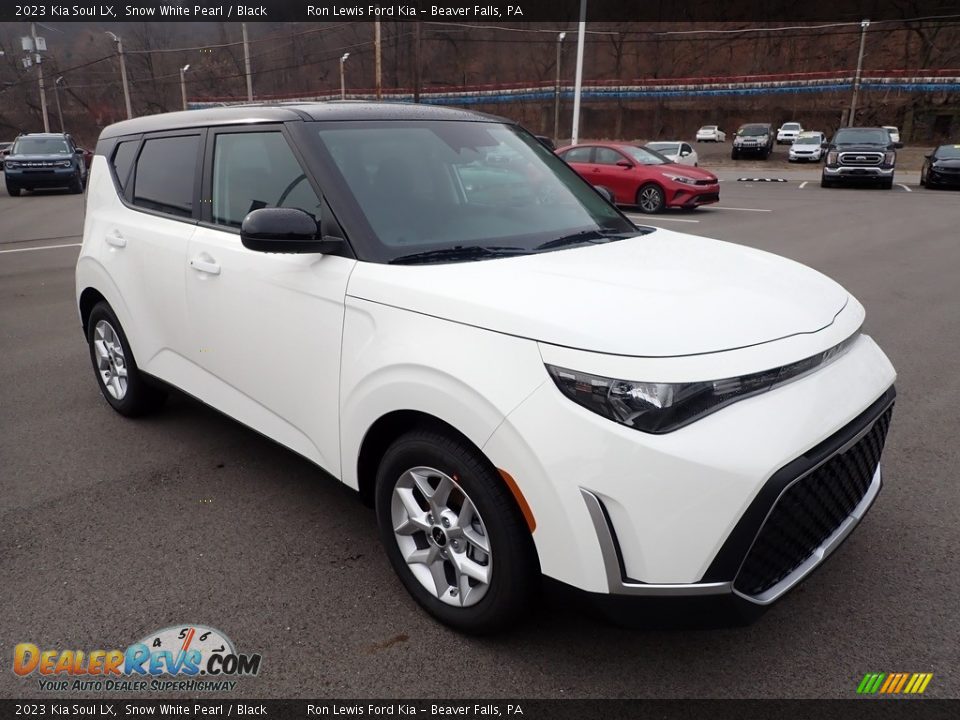 2023 Kia Soul LX Snow White Pearl / Black Photo #2