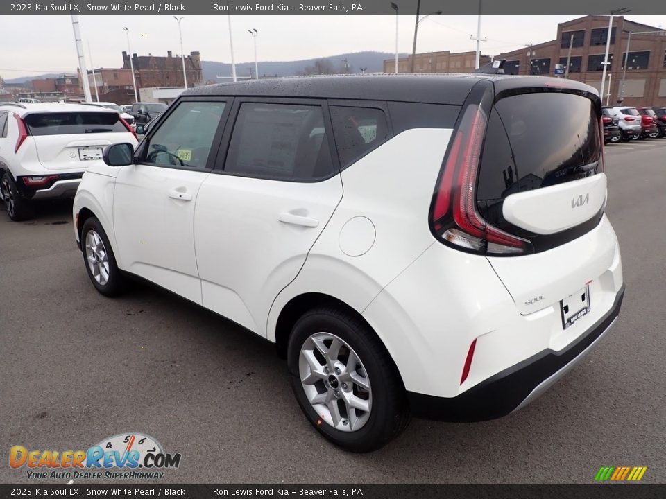2023 Kia Soul LX Snow White Pearl / Black Photo #6