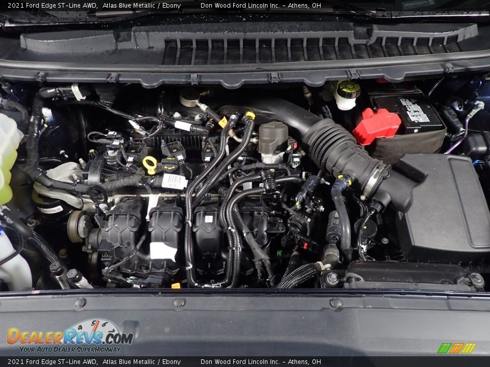 2021 Ford Edge ST-Line AWD 2.0 Liter Turbocharged DOHC 16-Valve EcoBoost 4 Cylinder Engine Photo #8