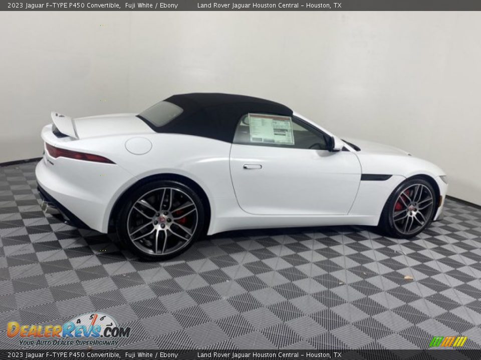 2023 Jaguar F-TYPE P450 Convertible Fuji White / Ebony Photo #11