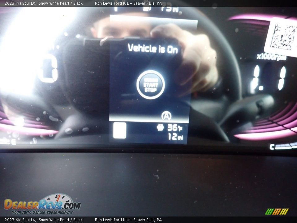 2023 Kia Soul LX Snow White Pearl / Black Photo #16