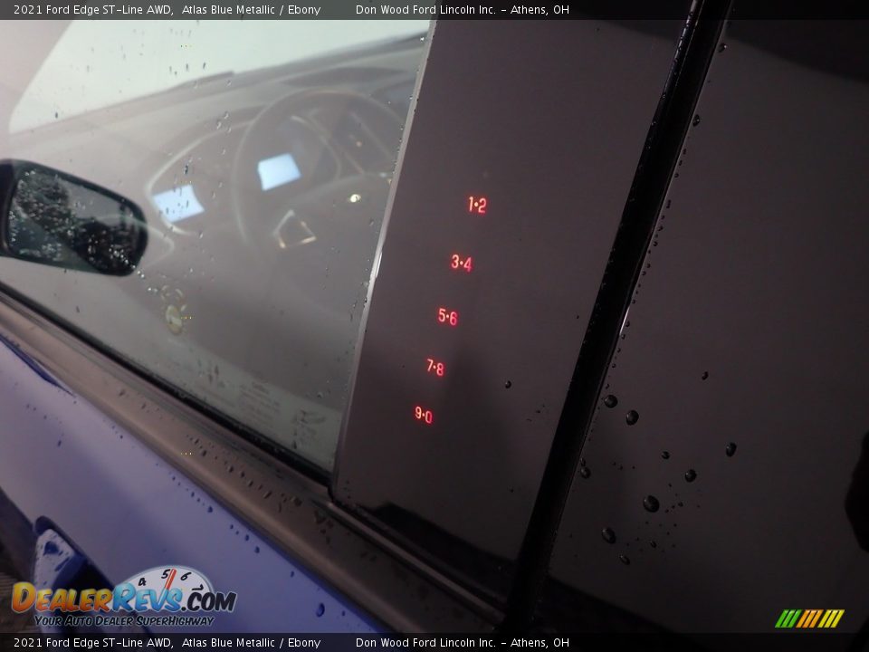2021 Ford Edge ST-Line AWD Atlas Blue Metallic / Ebony Photo #20