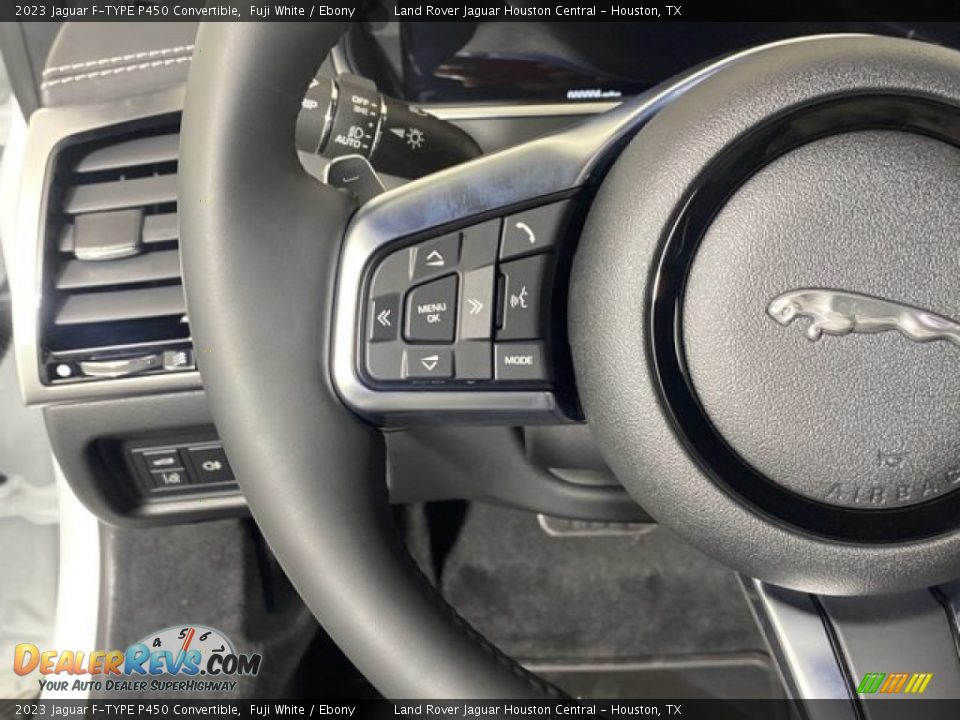 2023 Jaguar F-TYPE P450 Convertible Steering Wheel Photo #18