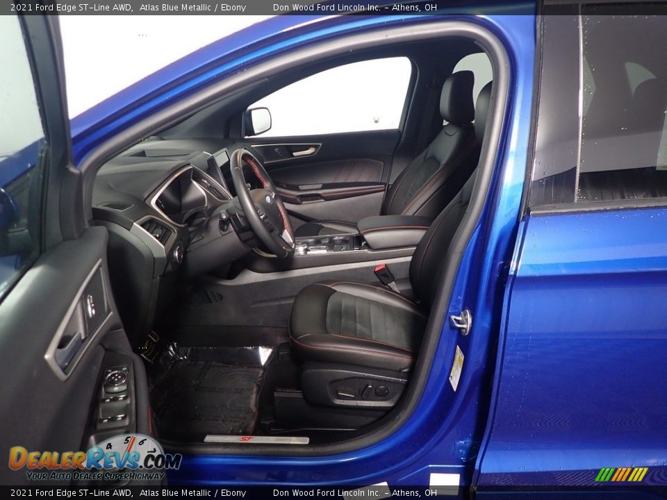 Ebony Interior - 2021 Ford Edge ST-Line AWD Photo #23