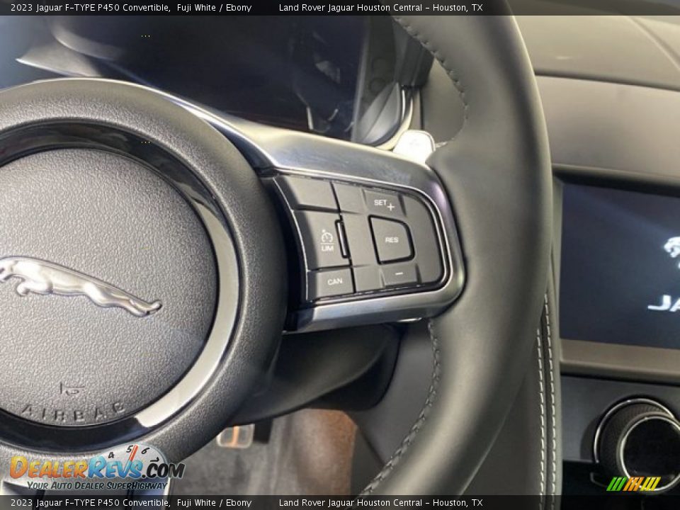 2023 Jaguar F-TYPE P450 Convertible Steering Wheel Photo #19