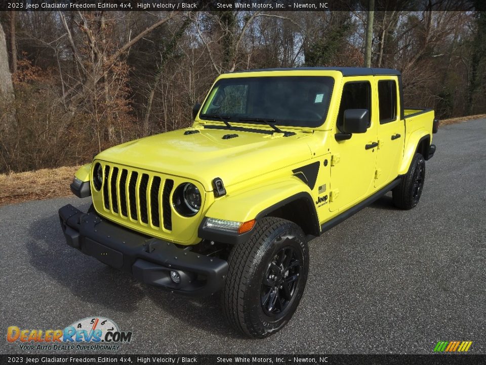 2023 Jeep Gladiator Freedom Edition 4x4 High Velocity / Black Photo #2