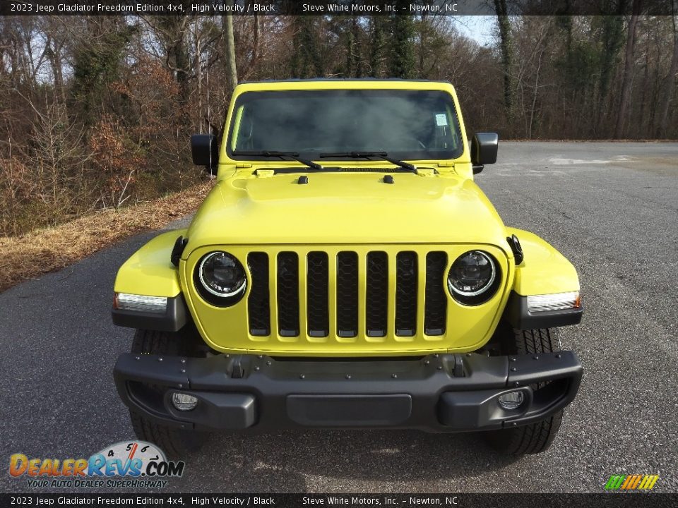 2023 Jeep Gladiator Freedom Edition 4x4 High Velocity / Black Photo #3