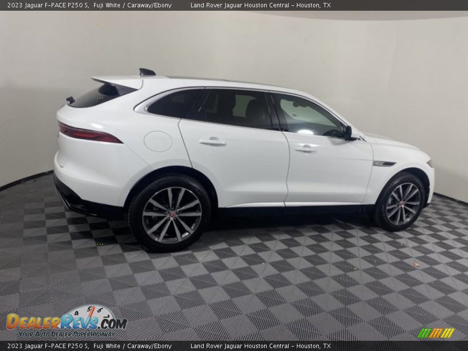 2023 Jaguar F-PACE P250 S Fuji White / Caraway/Ebony Photo #11