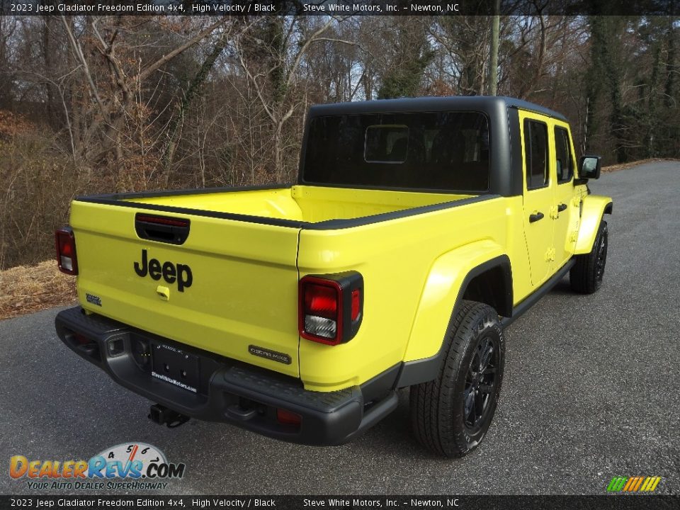 2023 Jeep Gladiator Freedom Edition 4x4 High Velocity / Black Photo #6