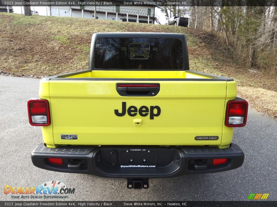 2023 Jeep Gladiator Freedom Edition 4x4 High Velocity / Black Photo #7