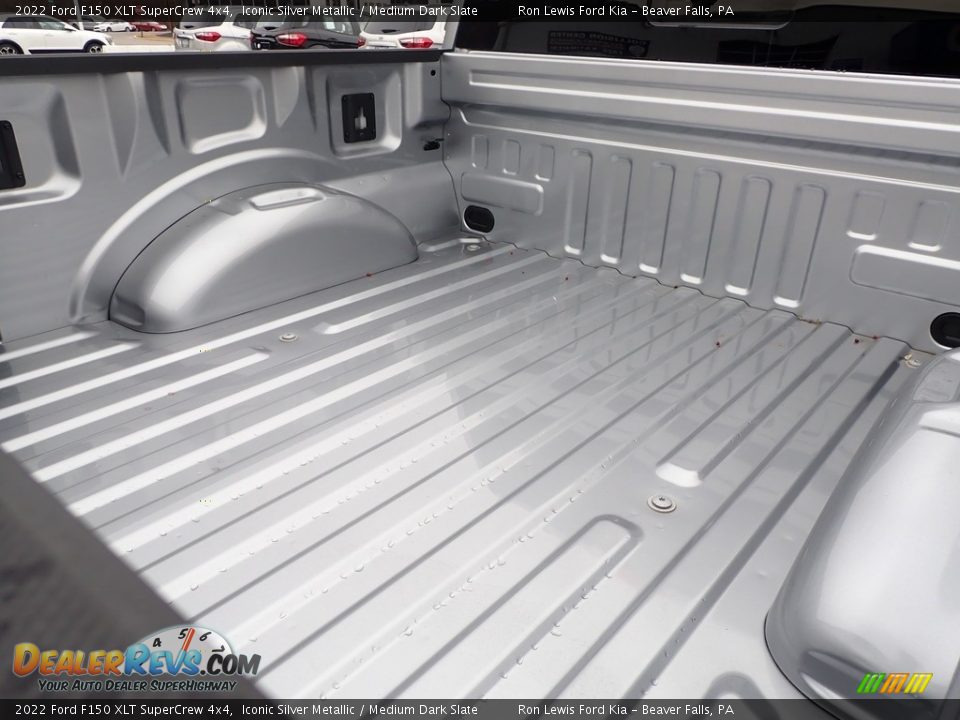 2022 Ford F150 XLT SuperCrew 4x4 Iconic Silver Metallic / Medium Dark Slate Photo #9