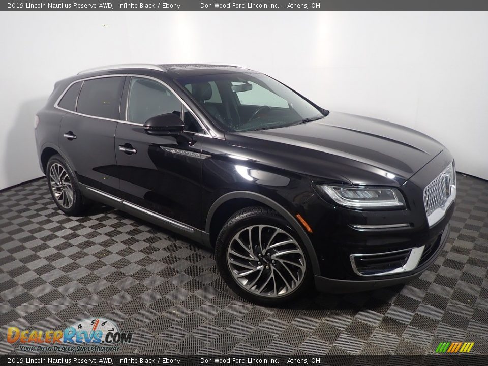2019 Lincoln Nautilus Reserve AWD Infinite Black / Ebony Photo #5