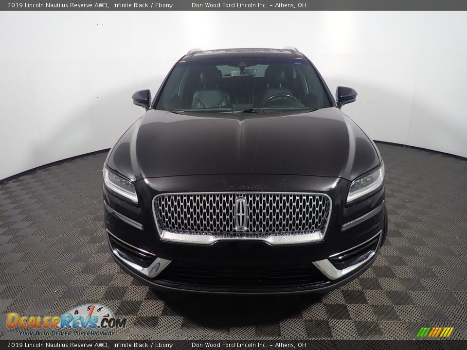 2019 Lincoln Nautilus Reserve AWD Infinite Black / Ebony Photo #7