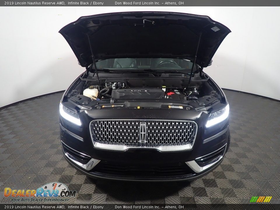 2019 Lincoln Nautilus Reserve AWD Infinite Black / Ebony Photo #8