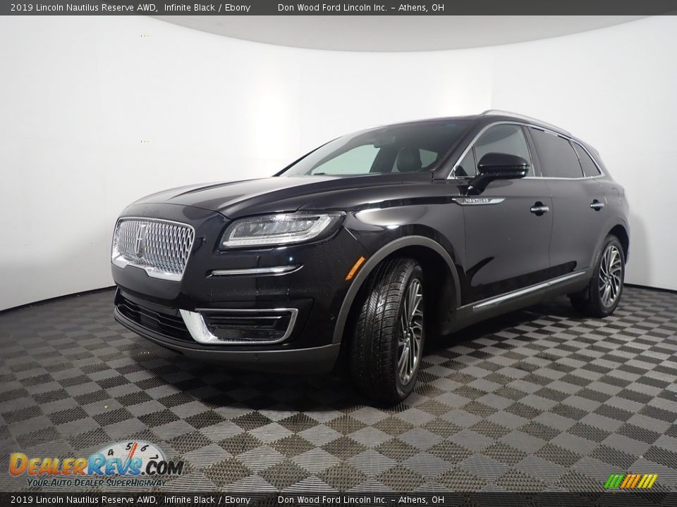 2019 Lincoln Nautilus Reserve AWD Infinite Black / Ebony Photo #10