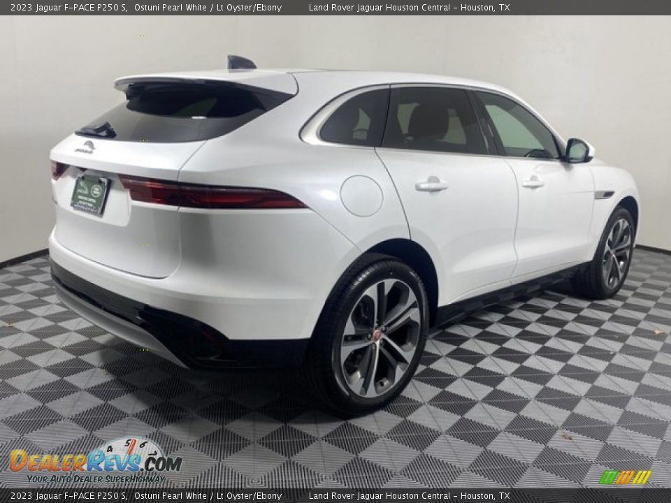 2023 Jaguar F-PACE P250 S Ostuni Pearl White / Lt Oyster/Ebony Photo #2