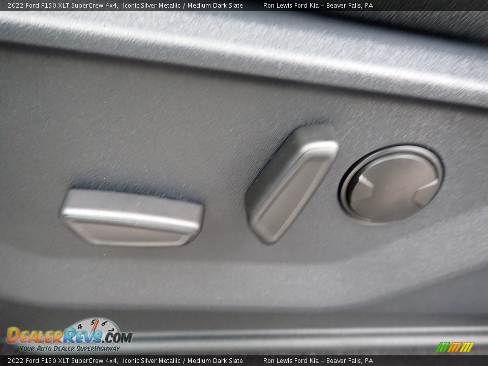 2022 Ford F150 XLT SuperCrew 4x4 Iconic Silver Metallic / Medium Dark Slate Photo #16