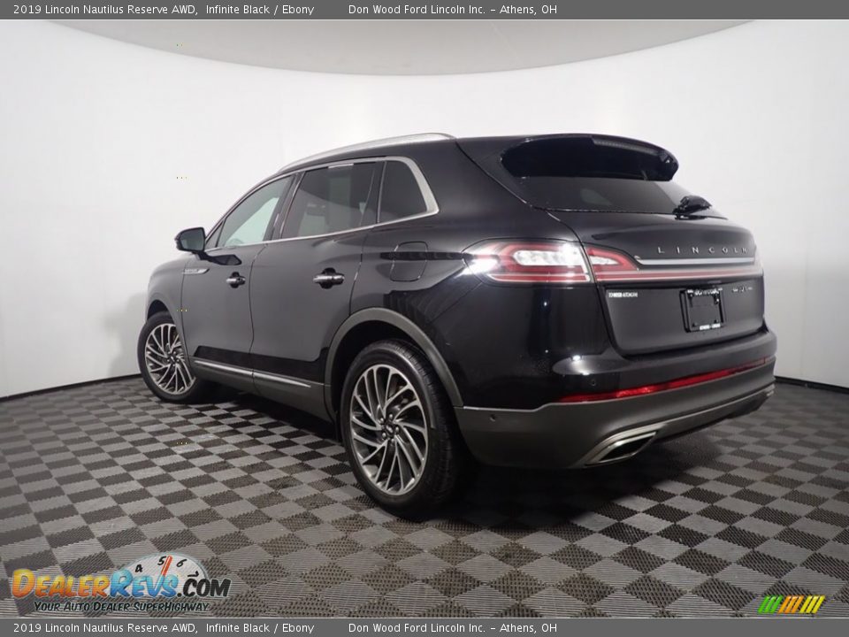 2019 Lincoln Nautilus Reserve AWD Infinite Black / Ebony Photo #13