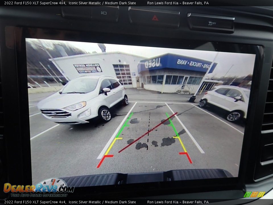 2022 Ford F150 XLT SuperCrew 4x4 Iconic Silver Metallic / Medium Dark Slate Photo #19