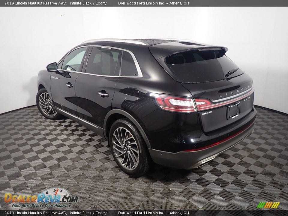 2019 Lincoln Nautilus Reserve AWD Infinite Black / Ebony Photo #14
