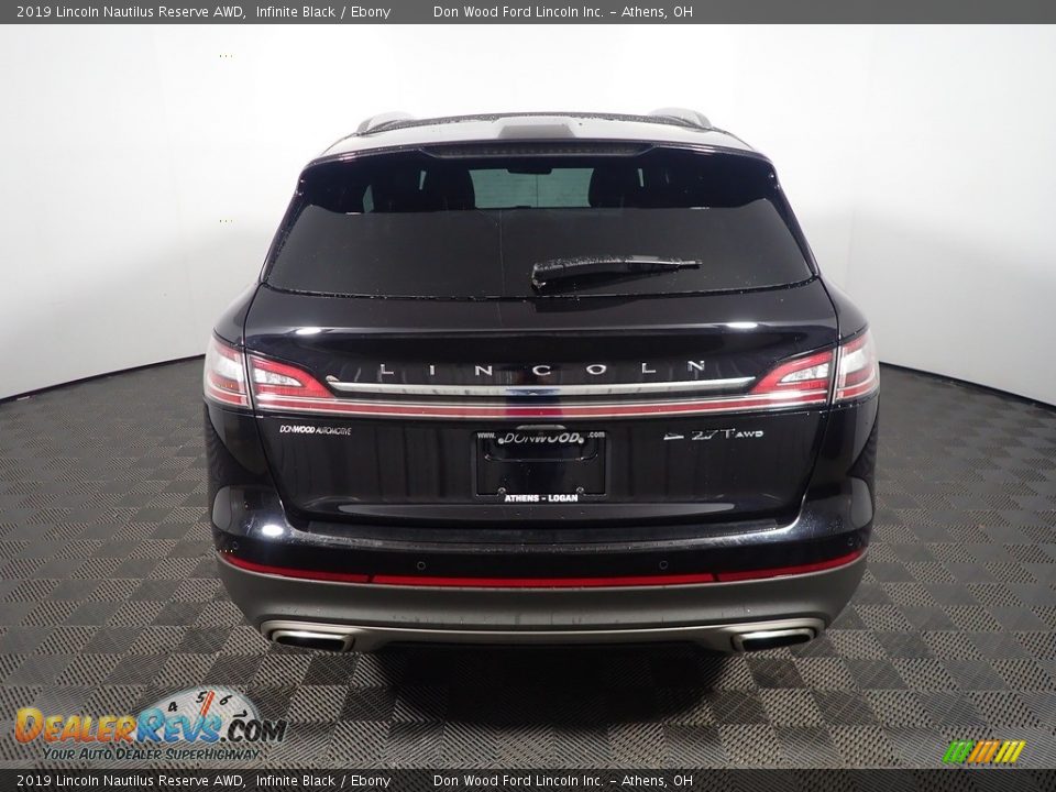 2019 Lincoln Nautilus Reserve AWD Infinite Black / Ebony Photo #15