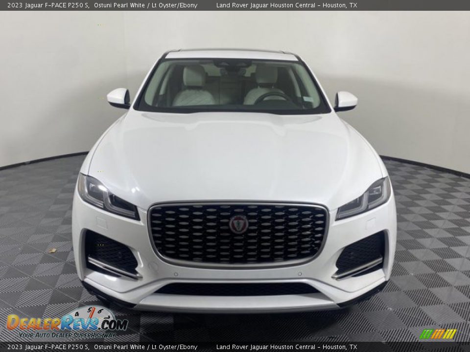 2023 Jaguar F-PACE P250 S Ostuni Pearl White / Lt Oyster/Ebony Photo #8