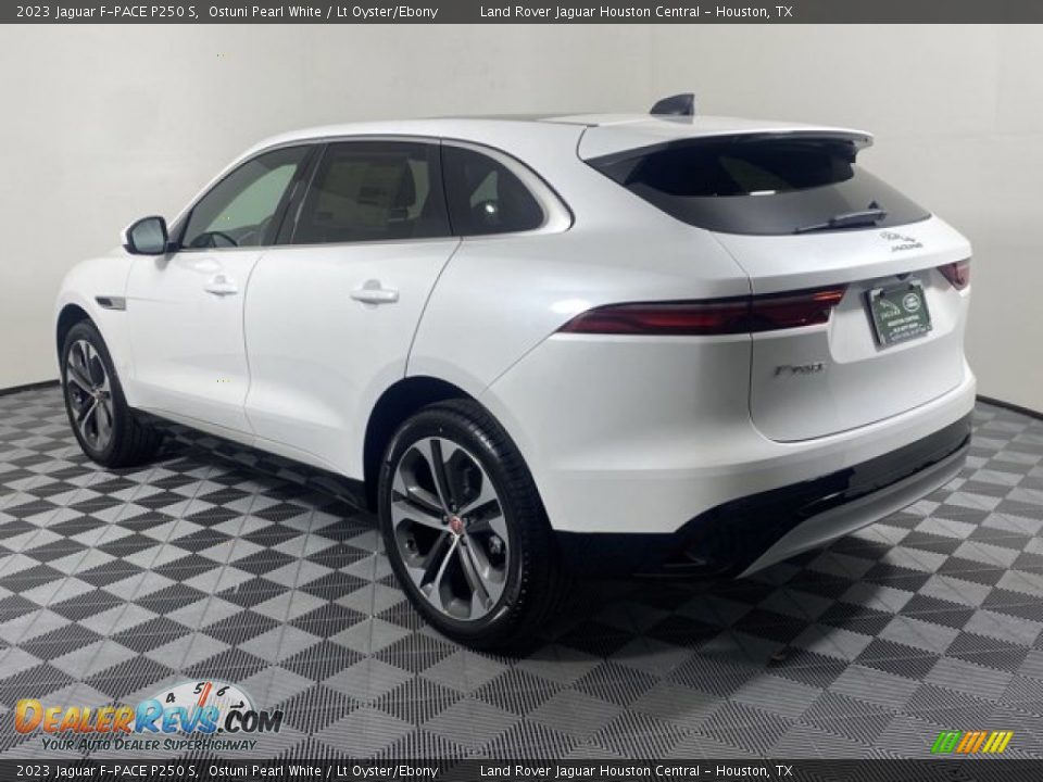 2023 Jaguar F-PACE P250 S Ostuni Pearl White / Lt Oyster/Ebony Photo #10