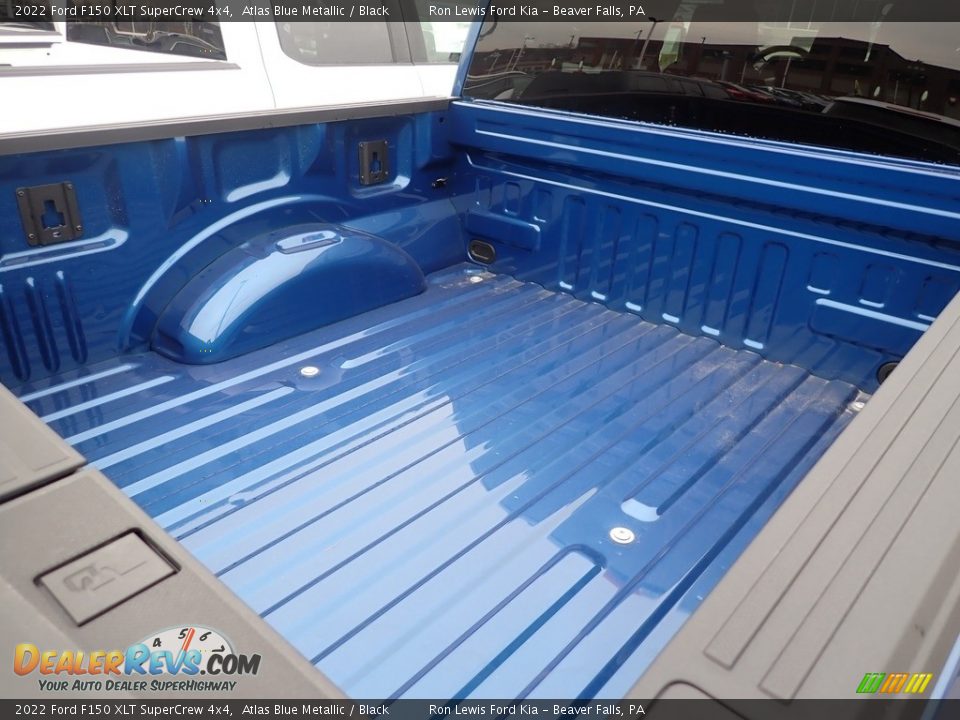 2022 Ford F150 XLT SuperCrew 4x4 Atlas Blue Metallic / Black Photo #8