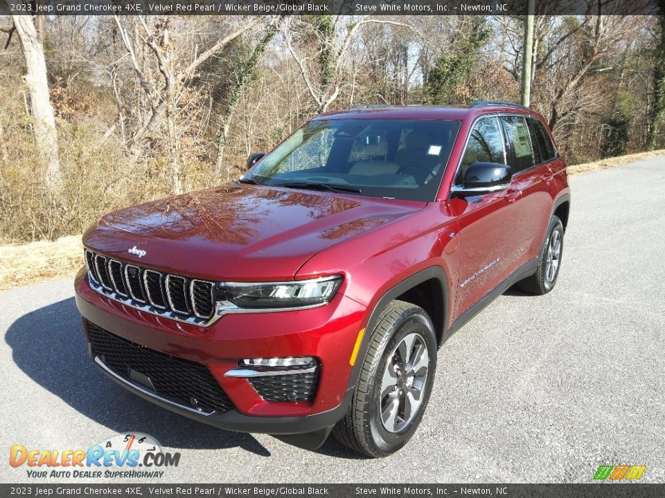 Velvet Red Pearl 2023 Jeep Grand Cherokee 4XE Photo #2