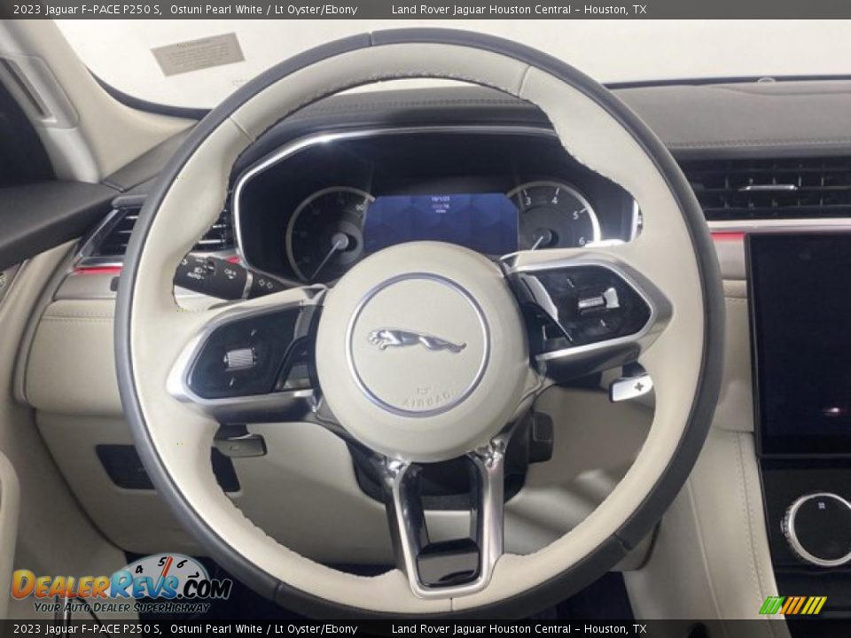 2023 Jaguar F-PACE P250 S Steering Wheel Photo #17